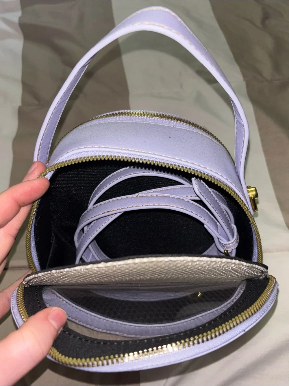 Genshin Impact Round Pin Purse Bag
